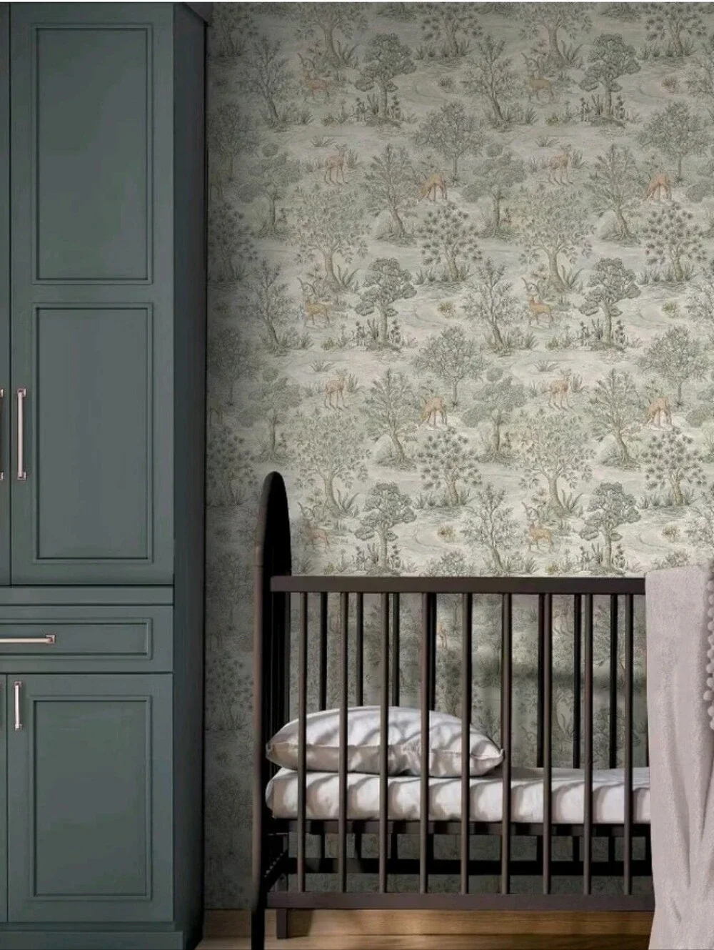 Brewster Peel and Stick 1pc Wallpaper Bramble Wintergreen